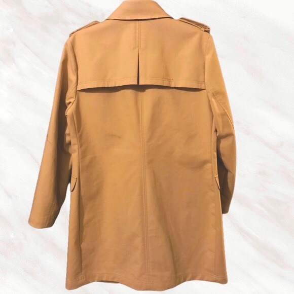Brooks Brothers 346 Khaki Trench Coat Jacket NWOT - Picture 3 of 7